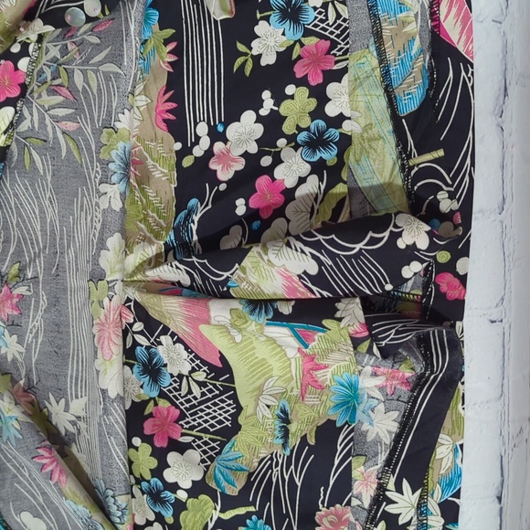 BEAUTIFUL ANNE CARSON 100% SILK ASIAN SKORT SIZE 12 - Picture 4 of 7